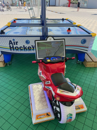 Развлекательный игровой аппарат Симулятор "Мотоцикл Детский" M